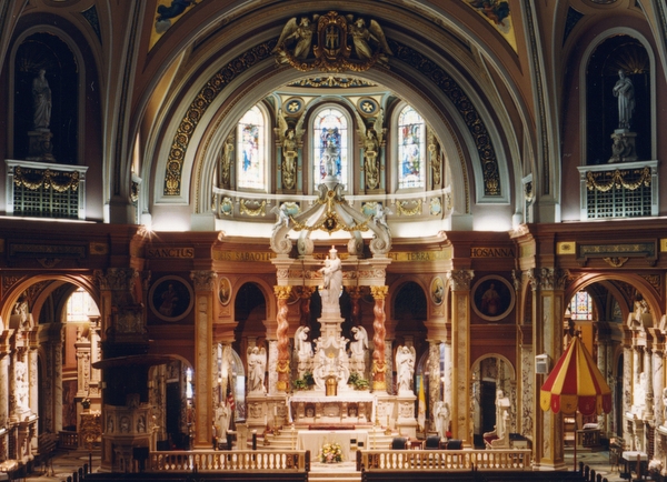 Our Lady of Victory Basilica, one of Msgr. Bakers finest accomplishments